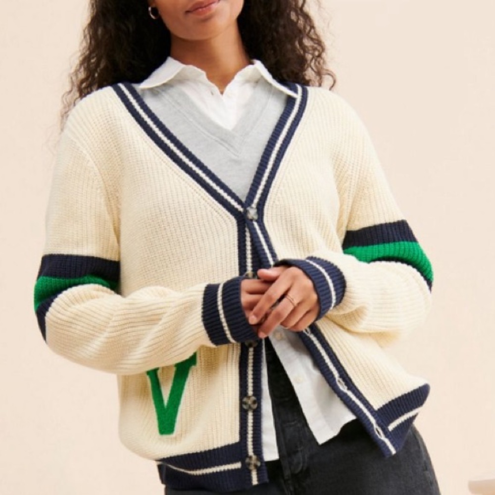 CALLAHAN➕Varsity Collegiate Cardigan - Picture 3 of 12